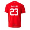 Maglia ufficiale Svizzera Xherdan Shaqiri 23 Casa Mondiali 2022 per Uomo